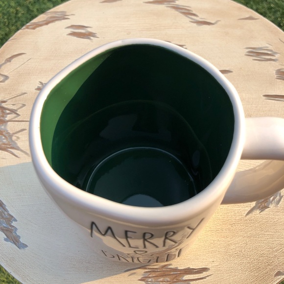 NWT Rae Dunn 2021 Merry & Bright Ceramic Holiday Mug - Picture 3 of 5